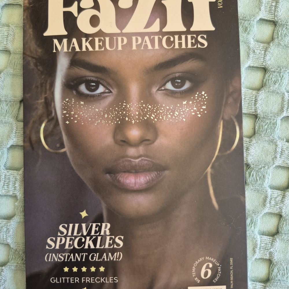 Silver Speckles Glitter Freckles